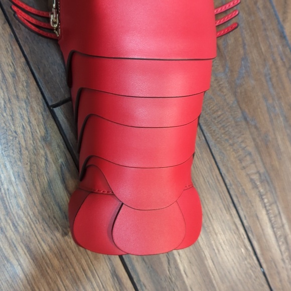 Kate Spade Novelty Red Lobster Bag Shore Thing Crossbody Bag - Picture 6 of 16